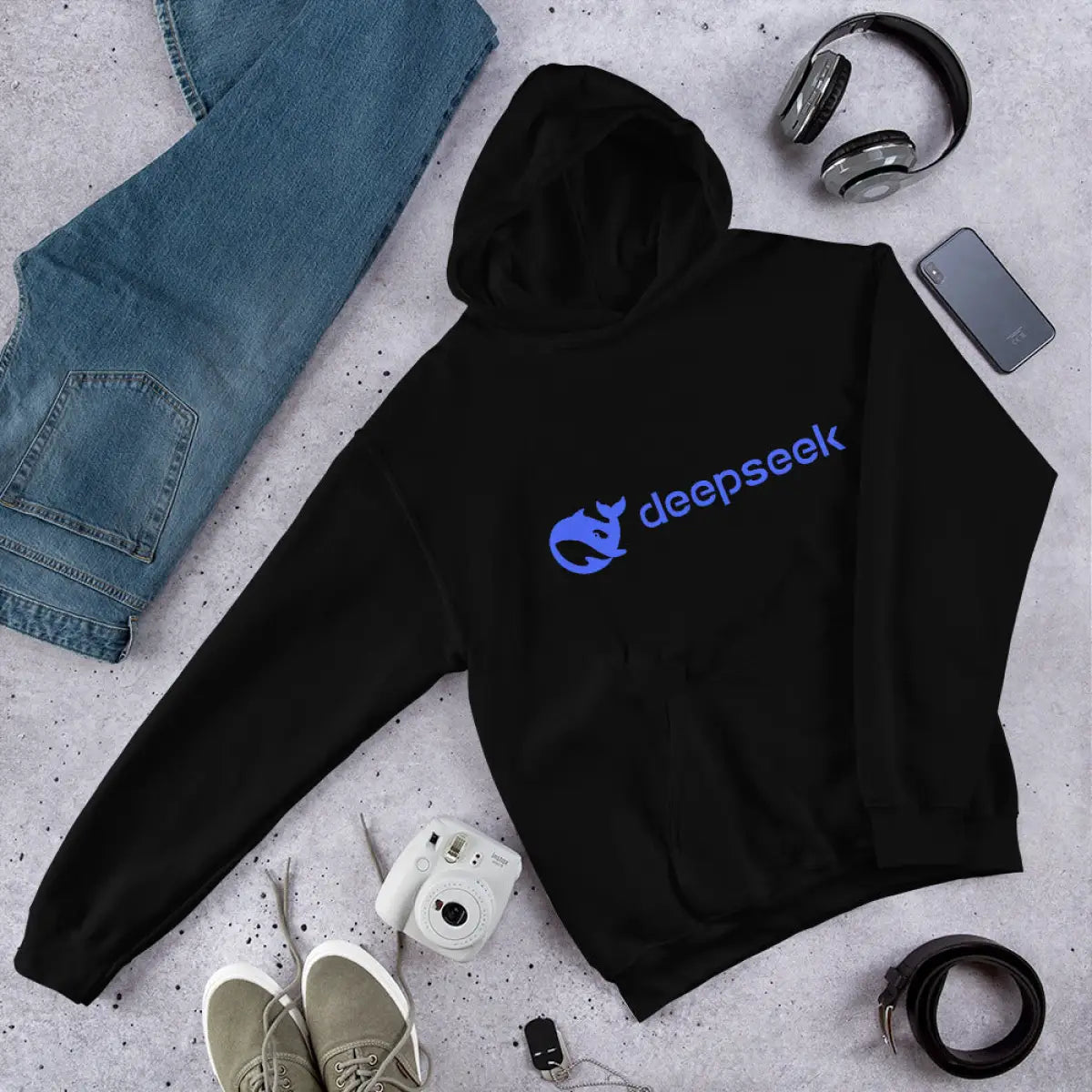 DeepSeek Logo Hoodie (unisex)