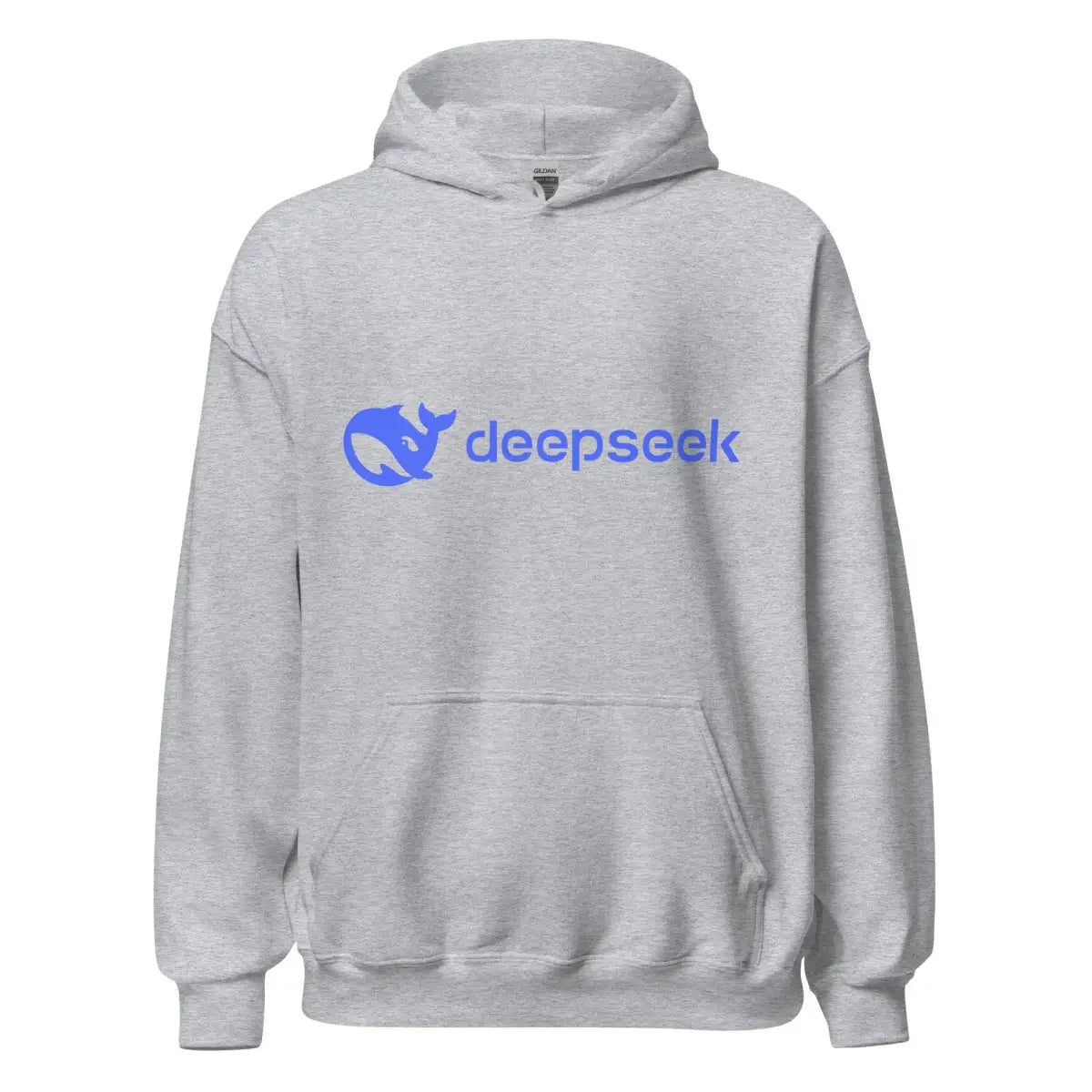 DeepSeek Logo Hoodie (unisex) - Sport Grey / M