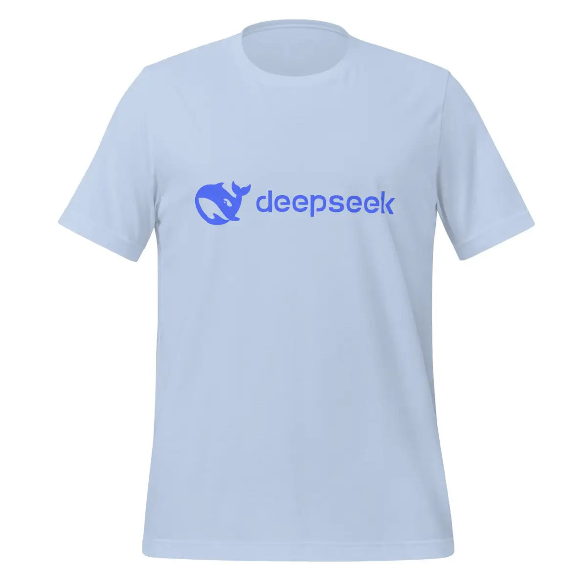 DeepSeek Logo T-Shirt (unisex) - Baby Blue / M