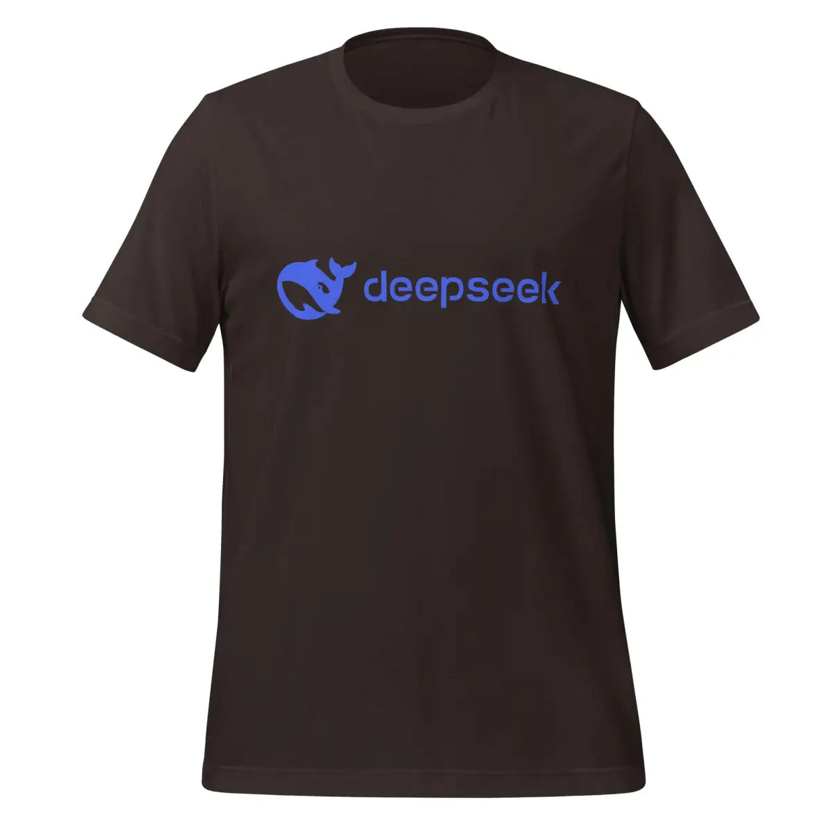 DeepSeek Logo T-Shirt (unisex) - Brown / M