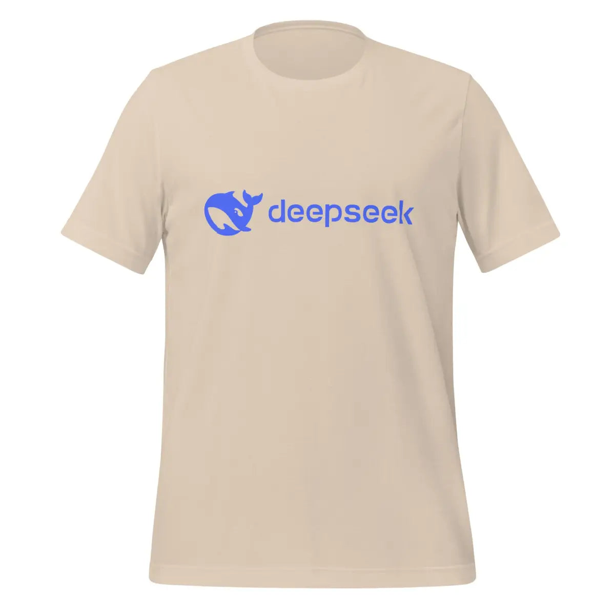 DeepSeek Logo T-Shirt (unisex) - Soft Cream / M