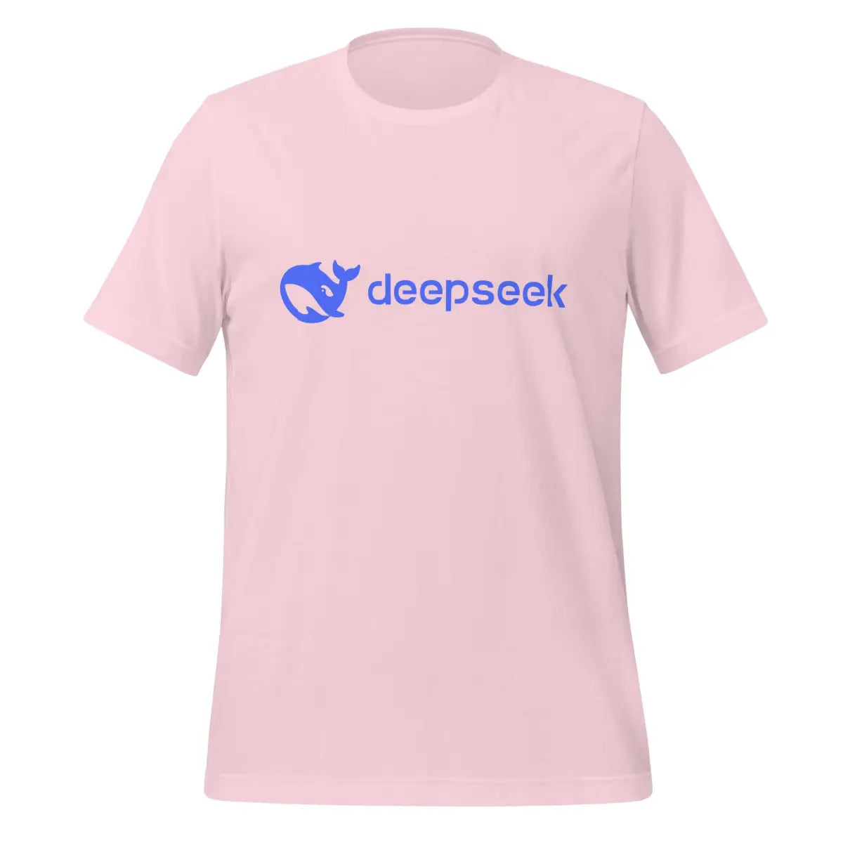 DeepSeek Logo T-Shirt (unisex) - Soft Pink / M