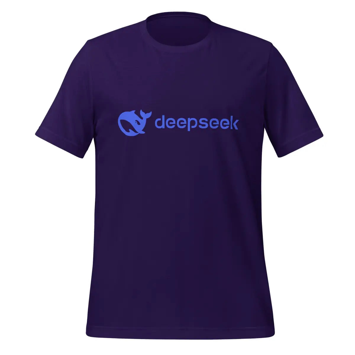 DeepSeek Logo T-Shirt (unisex) - Team Purple / M