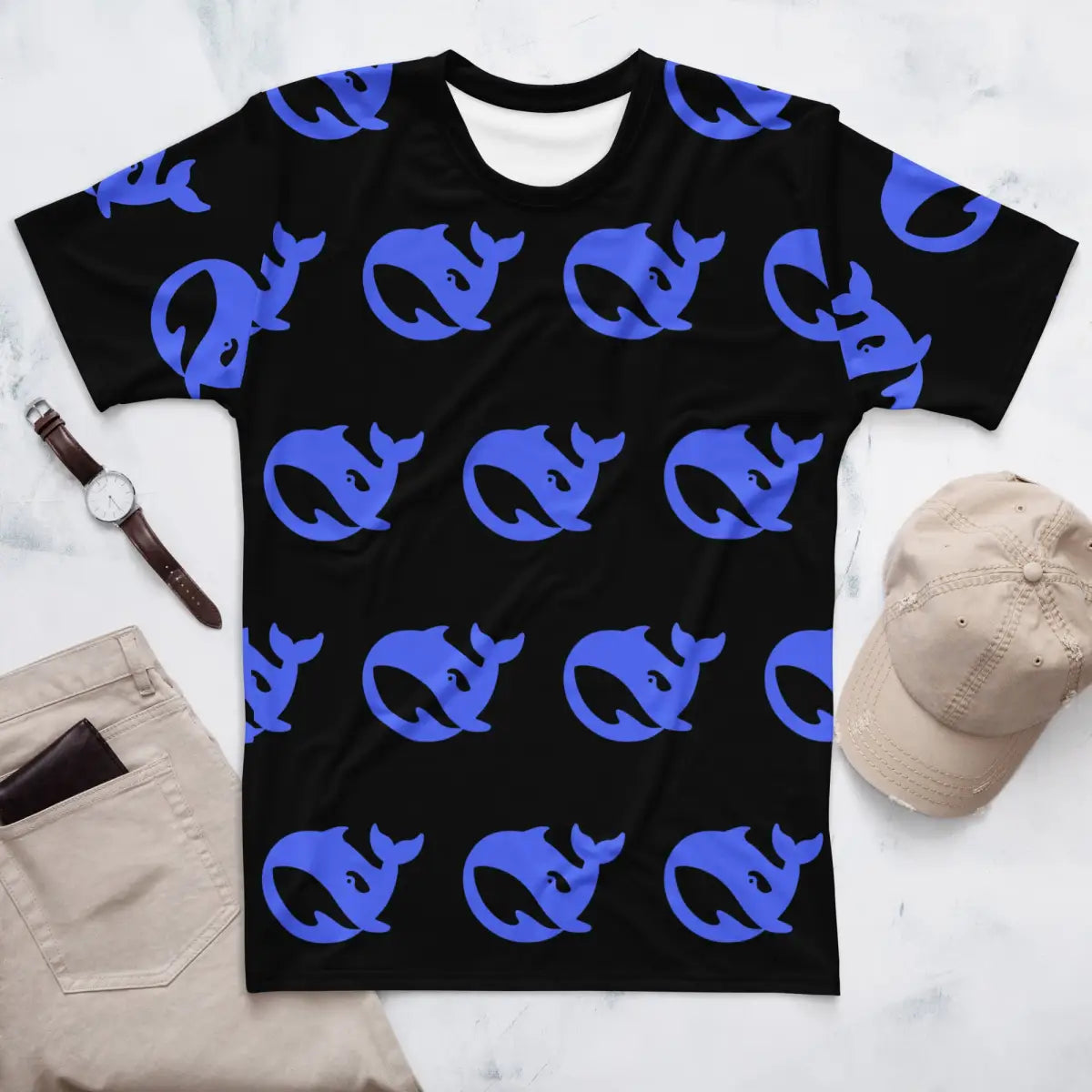 DeepSeek Pattern T-Shirt (men)