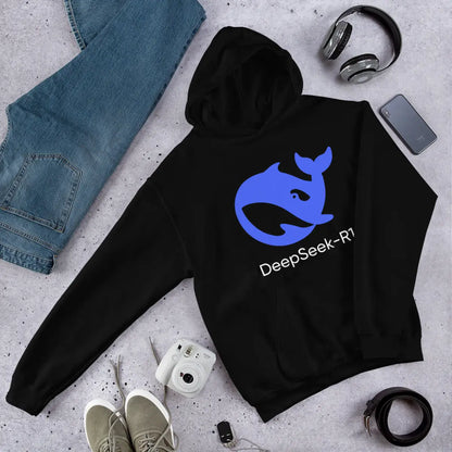 DeepSeek-R1 Icon Hoodie (unisex)