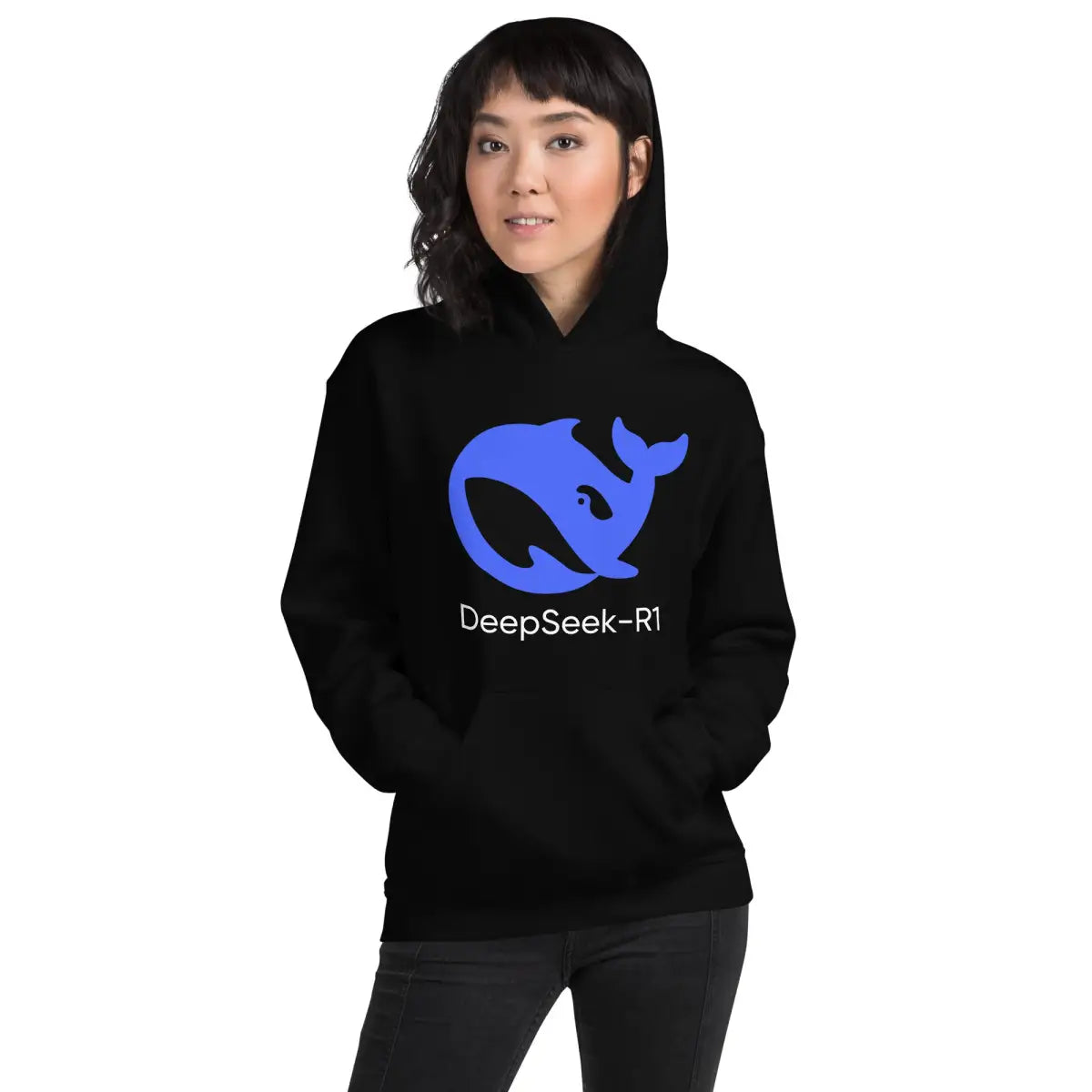 DeepSeek-R1 Icon Hoodie (unisex)