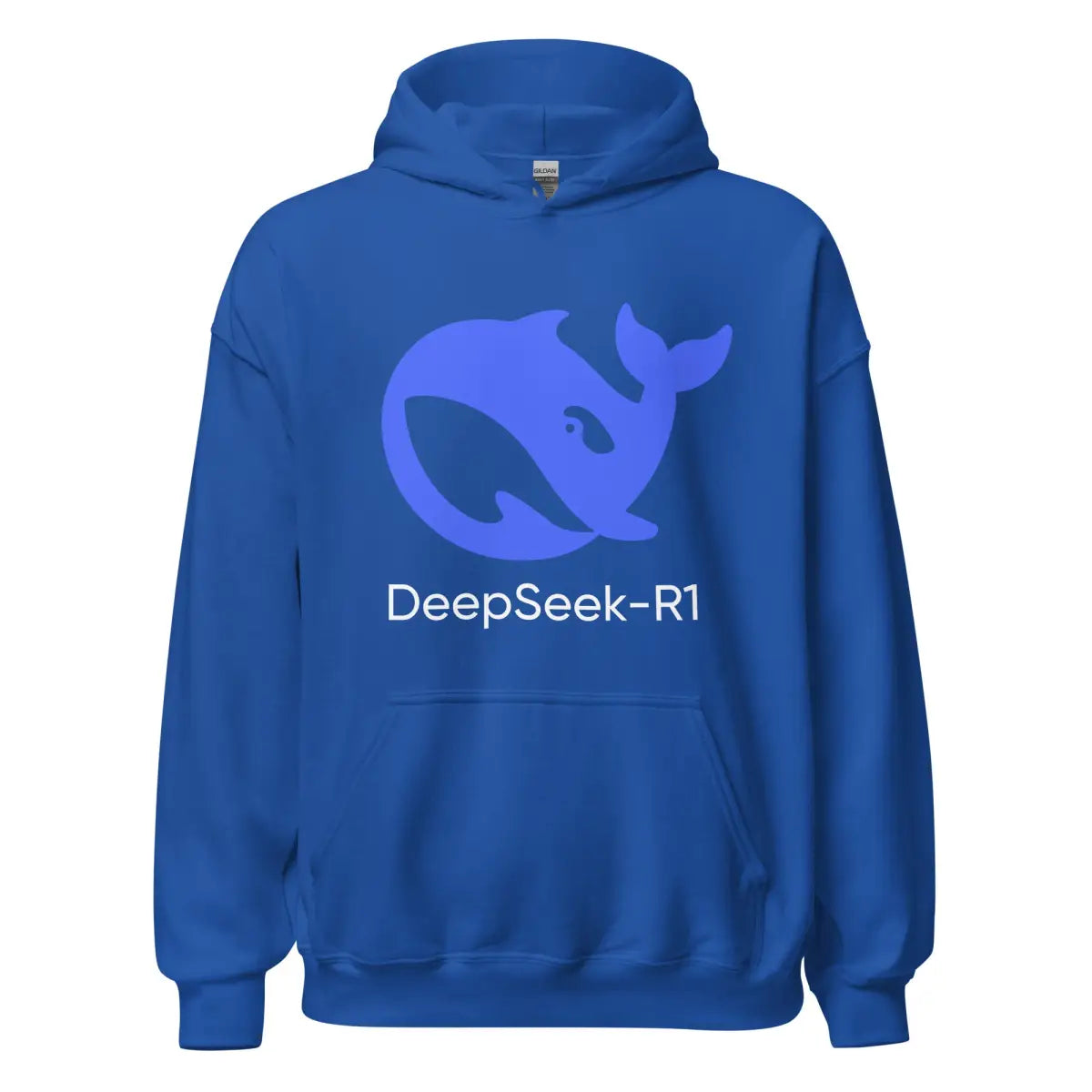 DeepSeek-R1 Icon Hoodie (unisex) - Royal / M