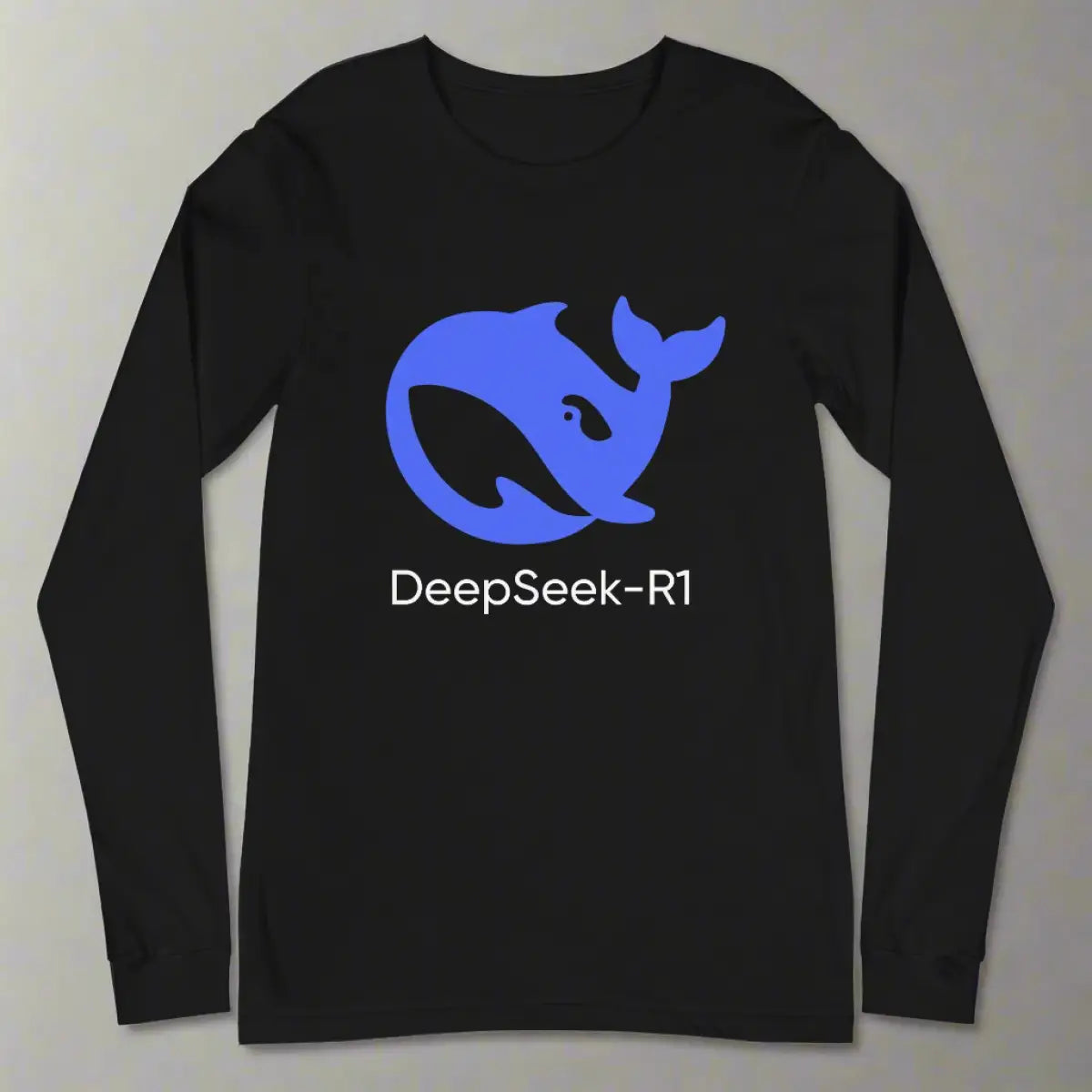 DeepSeek-R1 Icon Long Sleeve T-Shirt (unisex)