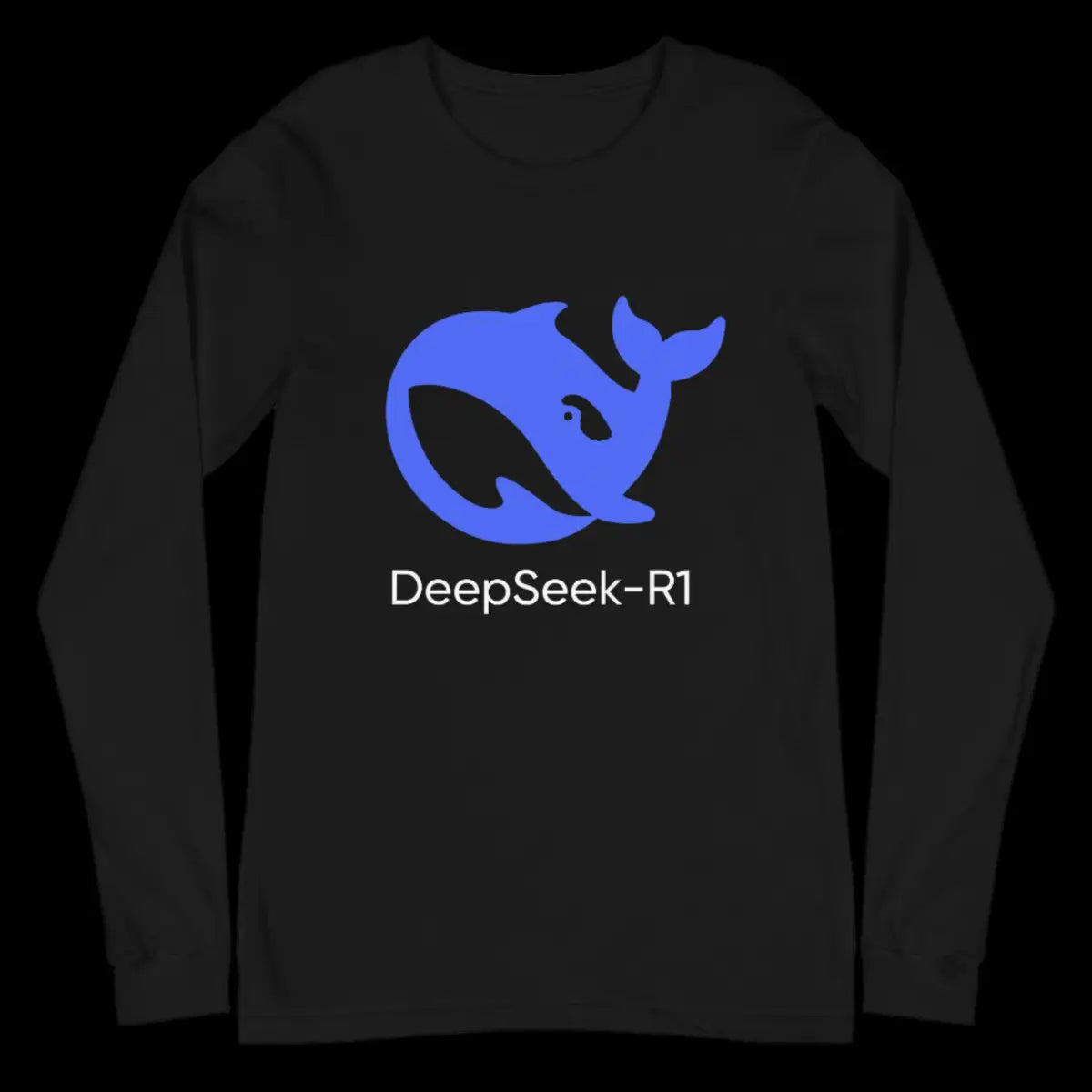 DeepSeek-R1 Icon Long Sleeve T-Shirt (unisex)