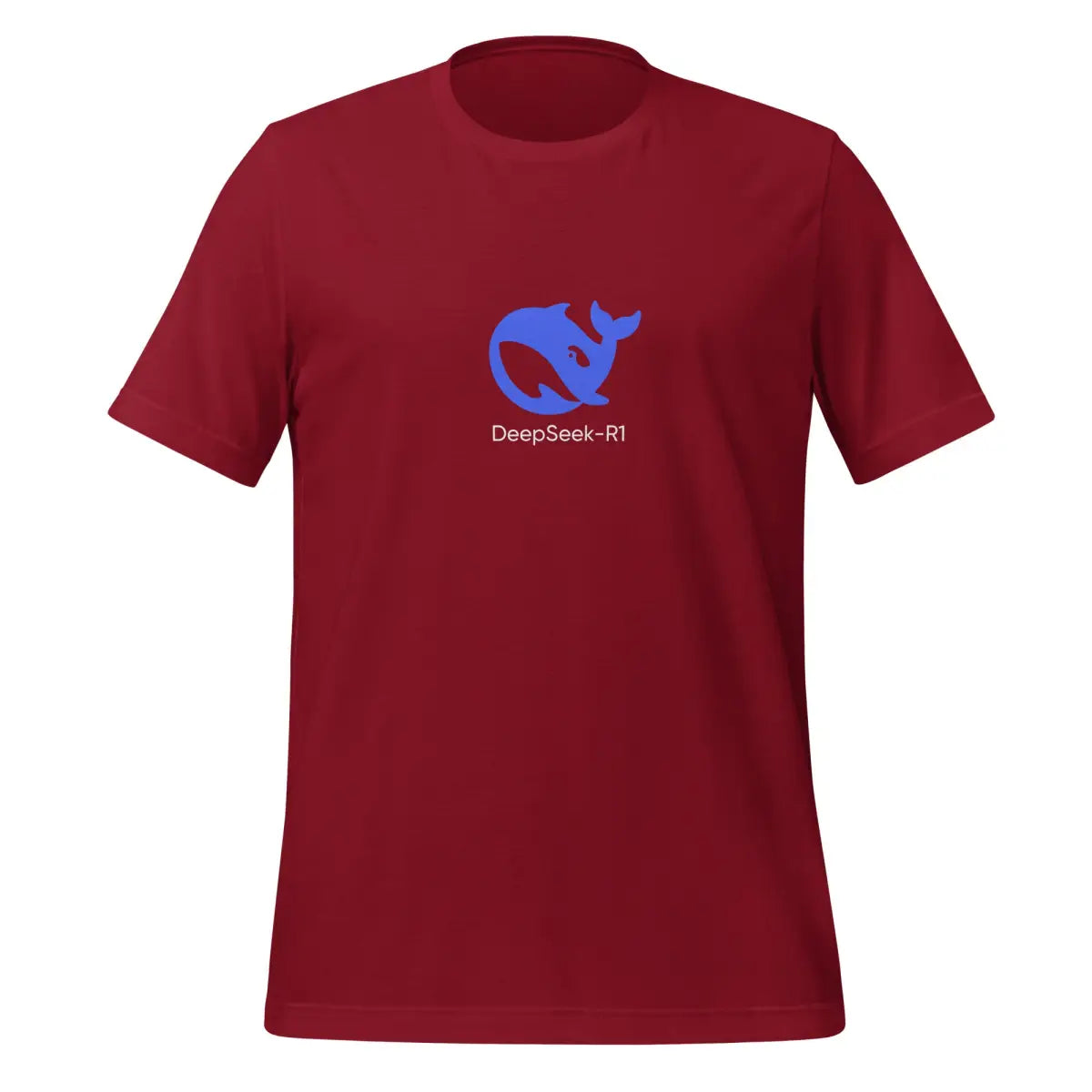 DeepSeek-R1 Icon T-Shirt 2 (unisex) - Cardinal / M