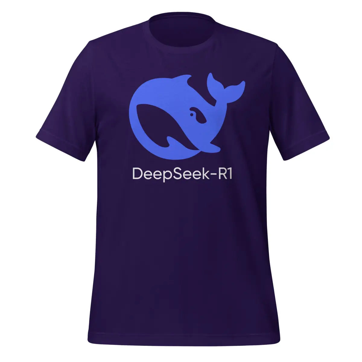 DeepSeek-R1 Icon T-Shirt (unisex) - Team Purple / M