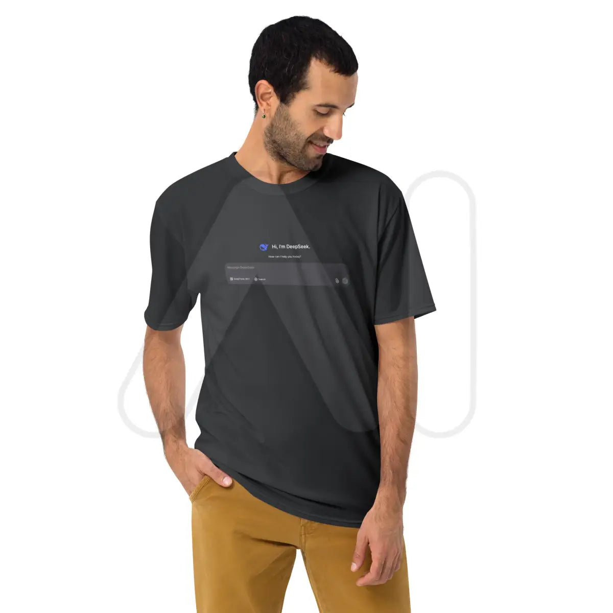 DeepSeek-R1 Prompt T-Shirt (men)