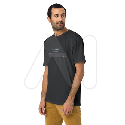 DeepSeek-R1 Prompt T-Shirt (men)