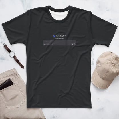 DeepSeek-R1 Prompt T-Shirt (men)