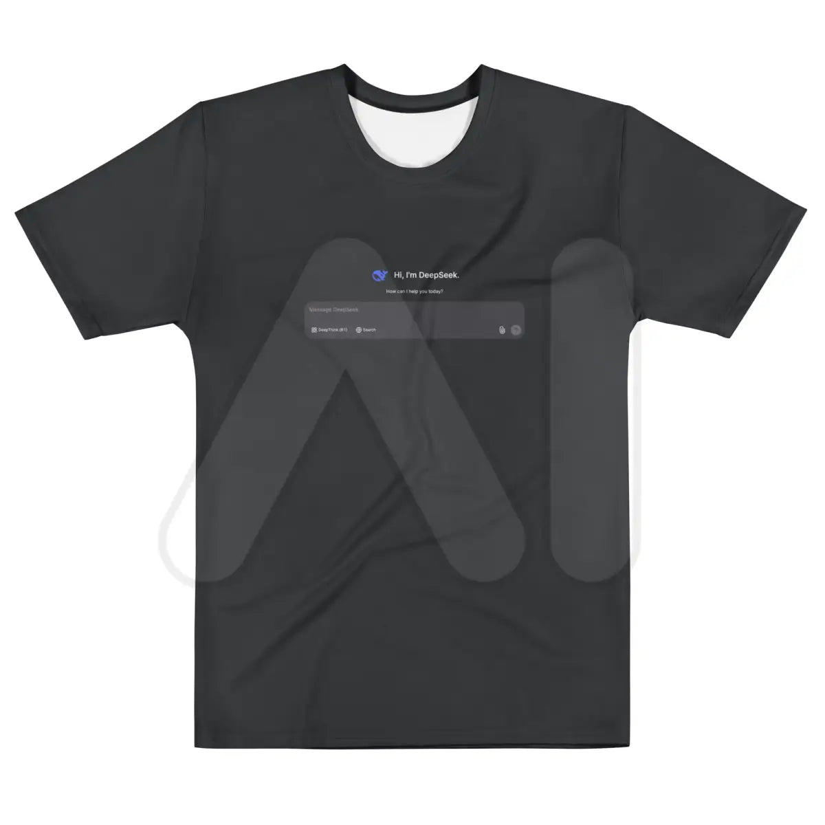 DeepSeek-R1 Prompt T-Shirt (men) - M