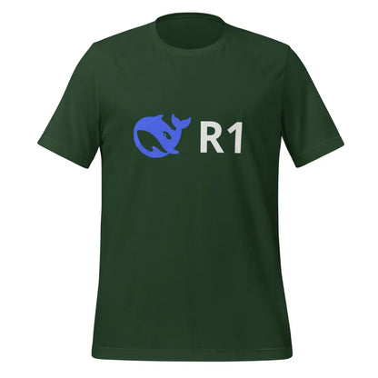 DeepSeek R1 T-Shirt (unisex) - Forest / M