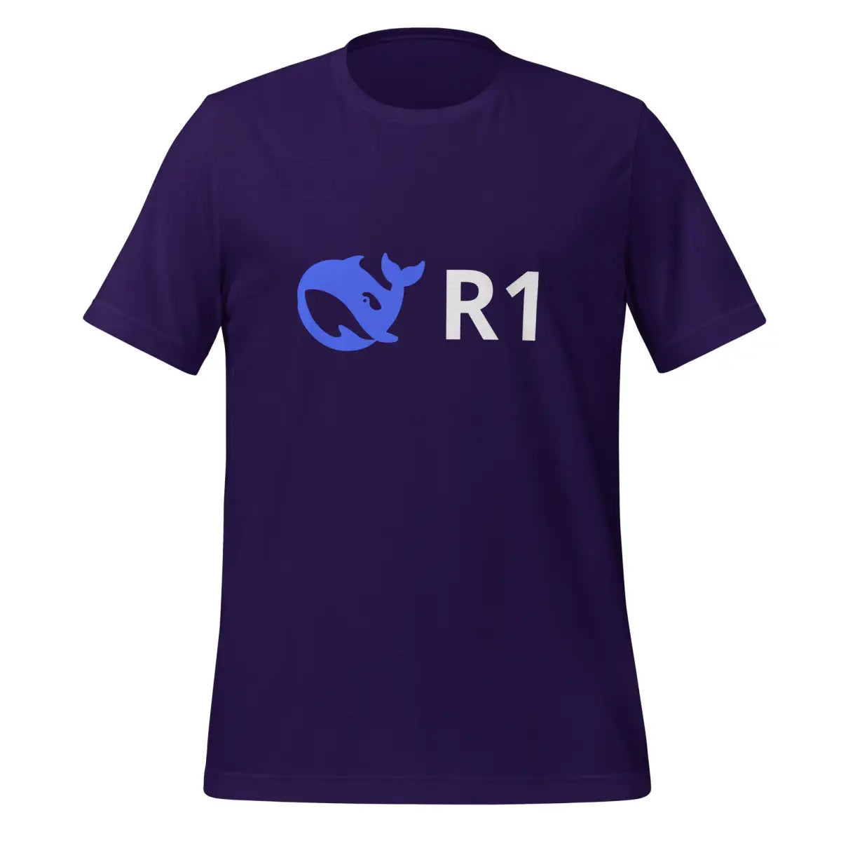 DeepSeek R1 T-Shirt (unisex) - Team Purple / M