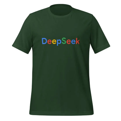 DeepSeek Search Logo T-Shirt (unisex) - Forest / M