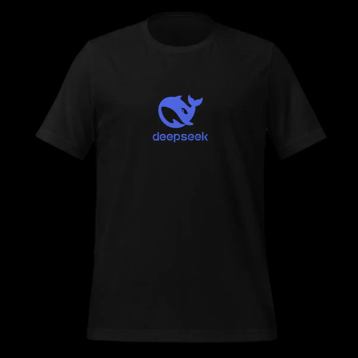 DeepSeek Stacked Logo T-Shirt 2 (unisex)