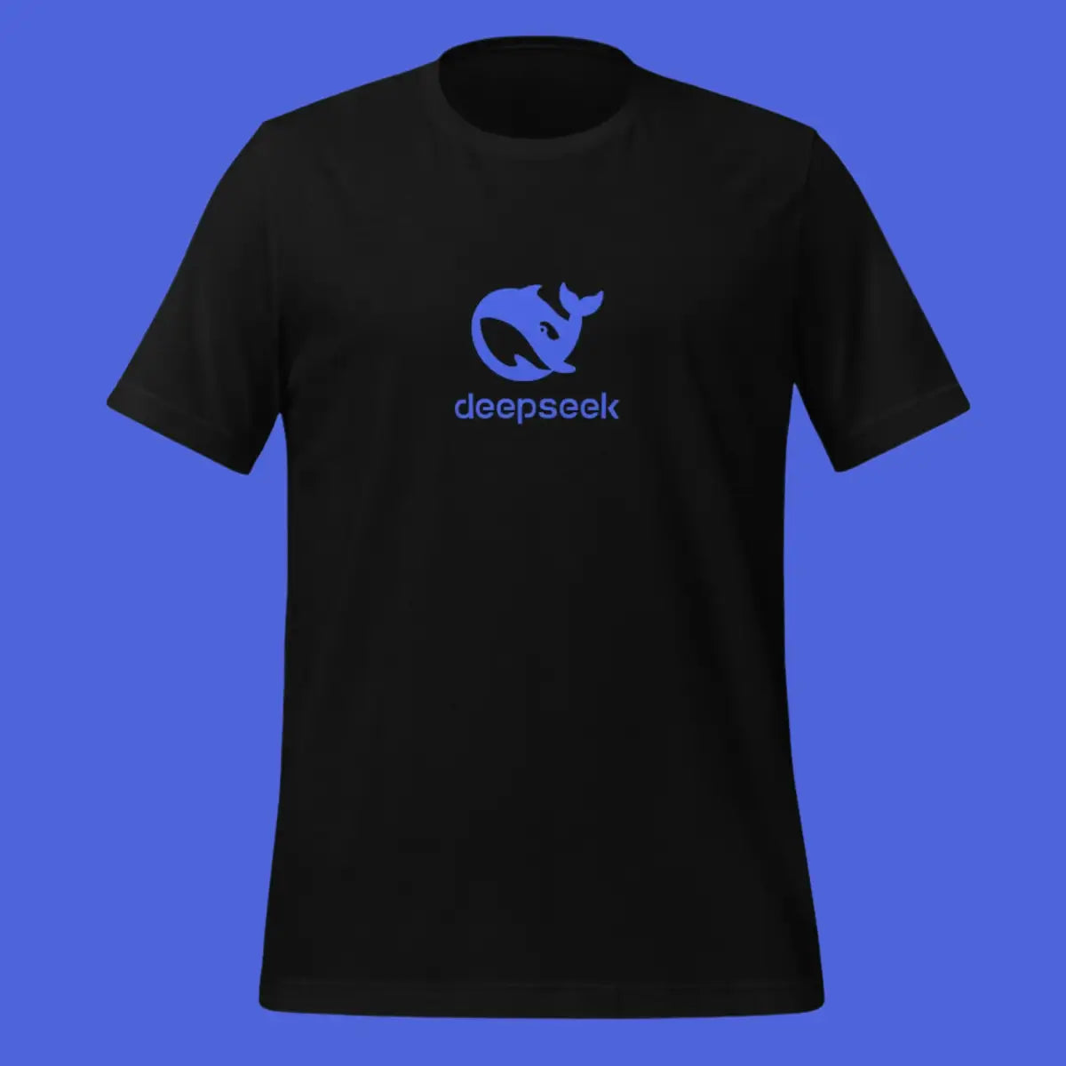 DeepSeek Stacked Logo T-Shirt 2 (unisex)