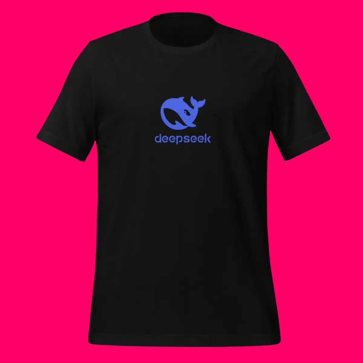 DeepSeek Stacked Logo T-Shirt 2 (unisex)