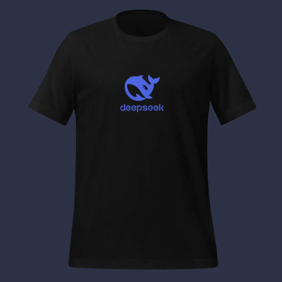 DeepSeek Stacked Logo T-Shirt 2 (unisex)