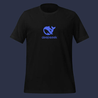 DeepSeek Stacked Logo T-Shirt 2 (unisex)