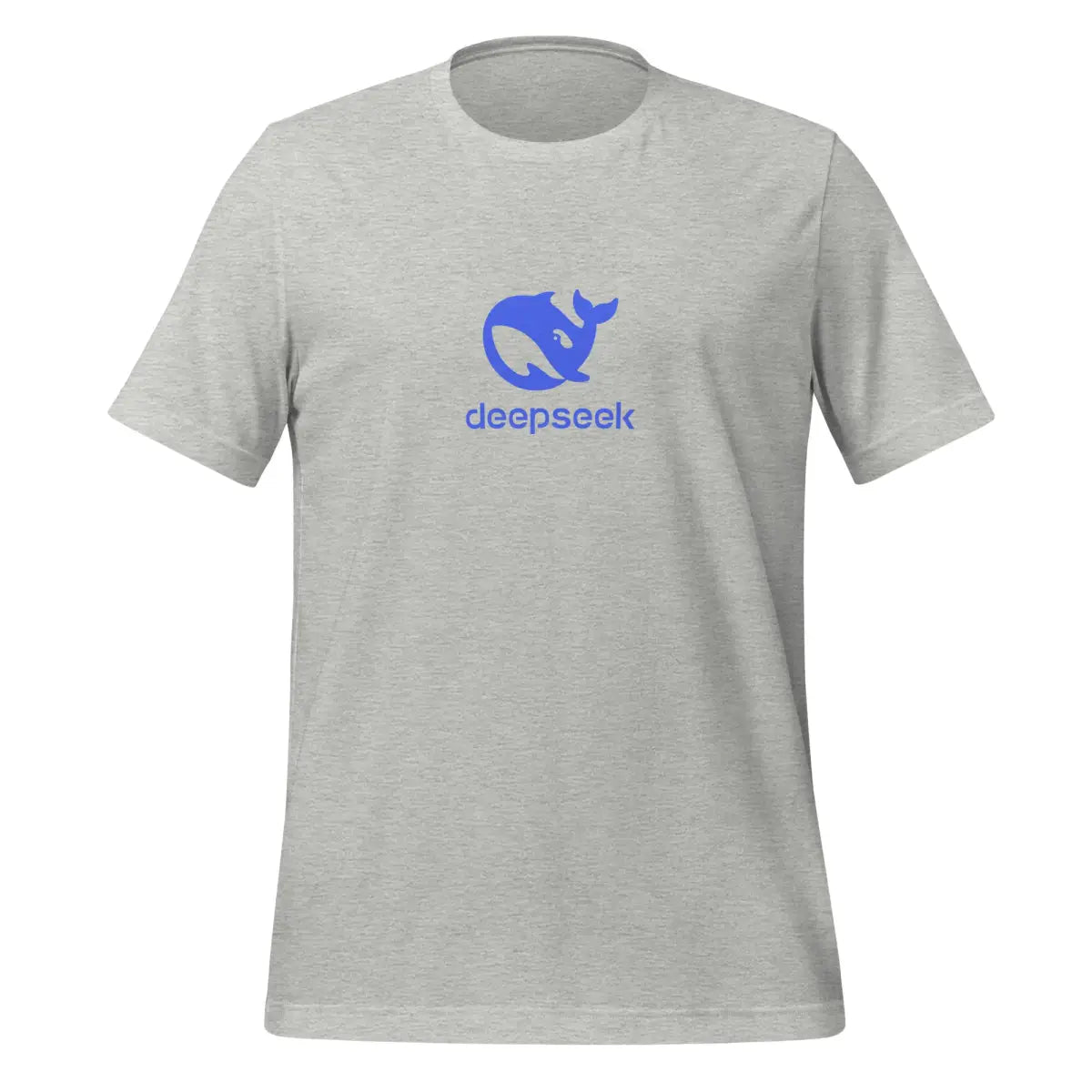 The Deepseek Stacked Logo T-shirt 2 (unisex) Athletic Heather / m.