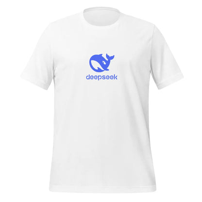 The Deepseek Stacked Logo T-shirt 2 (unisex) White / m.