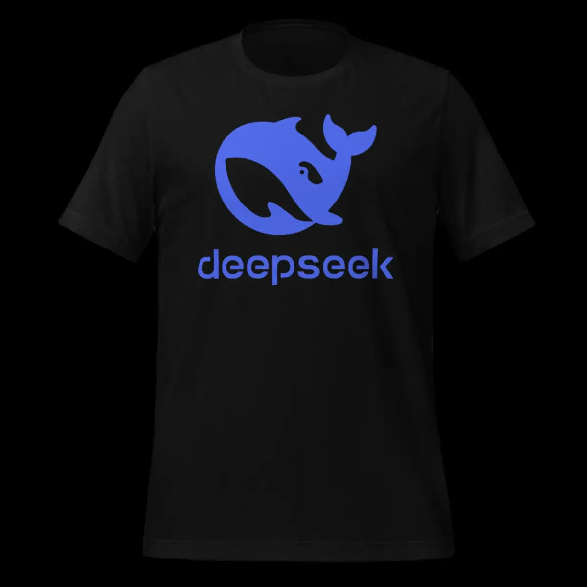 DeepSeek Stacked Logo T-Shirt (unisex)