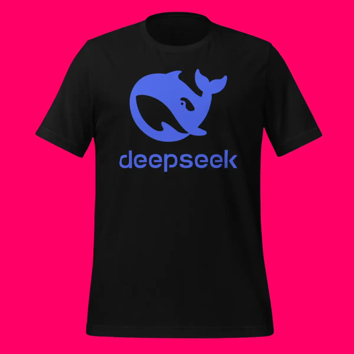 DeepSeek Stacked Logo T-Shirt (unisex)