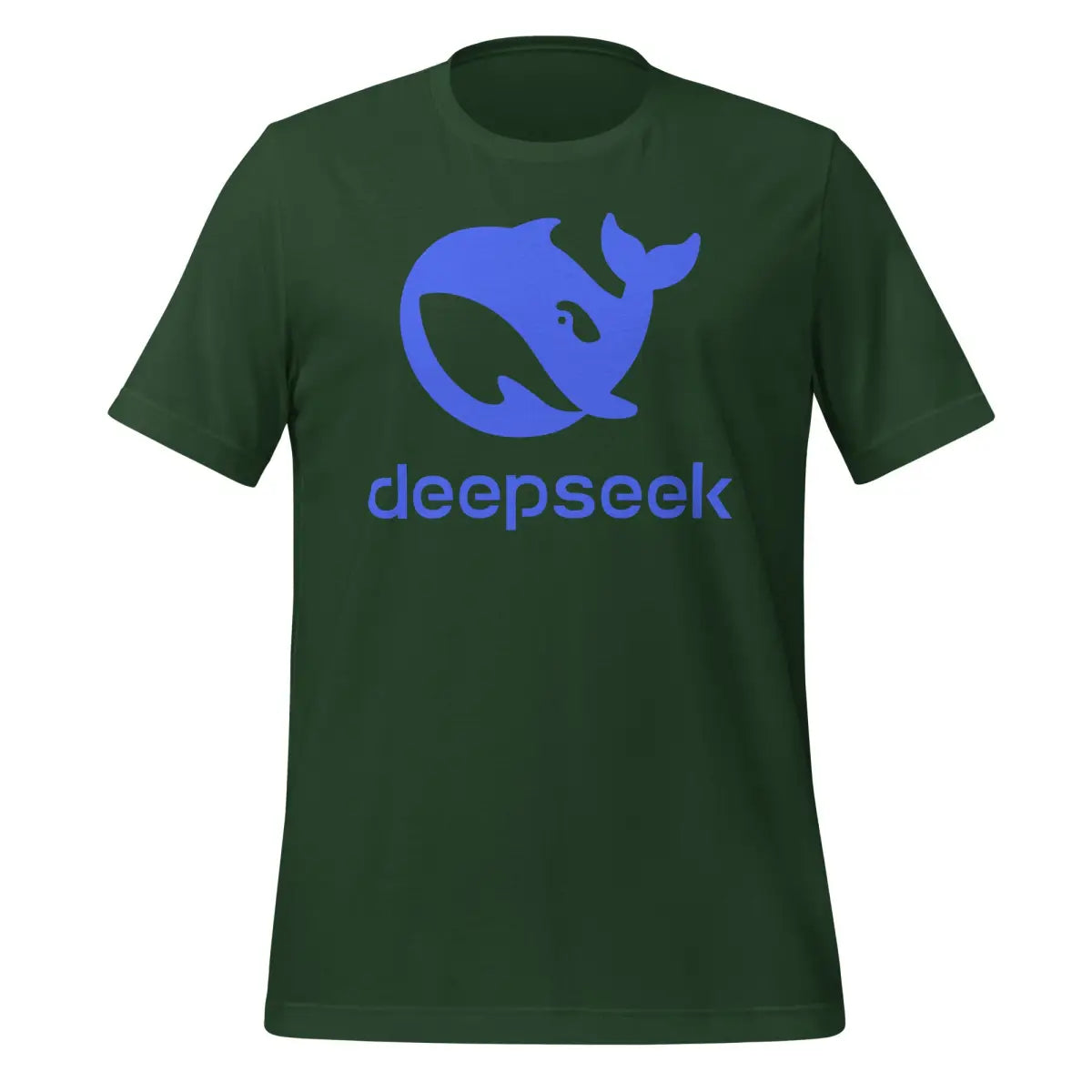 DeepSeek Stacked Logo T-Shirt (unisex) - Forest / M