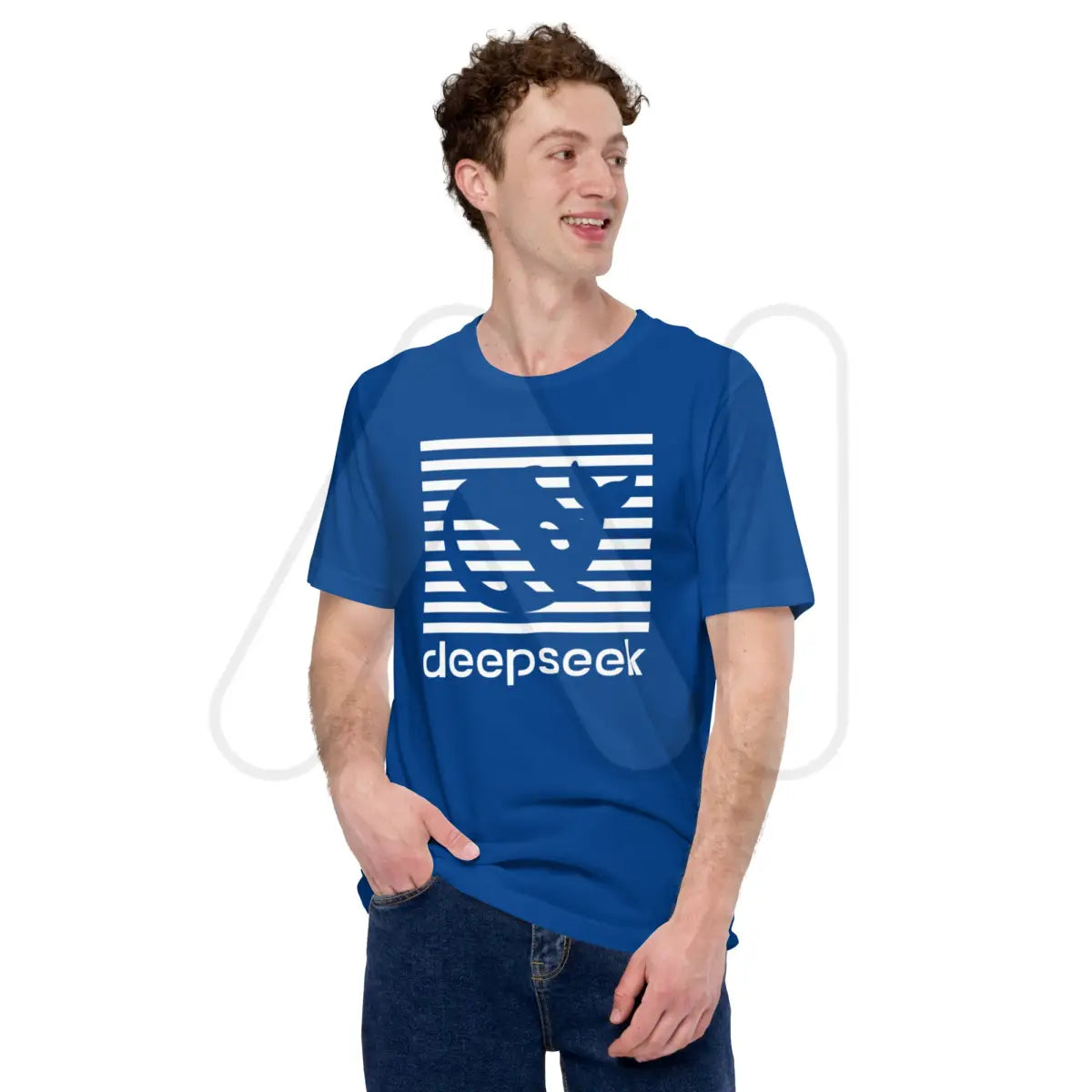 DeepSeek Stripes T-Shirt (unisex)