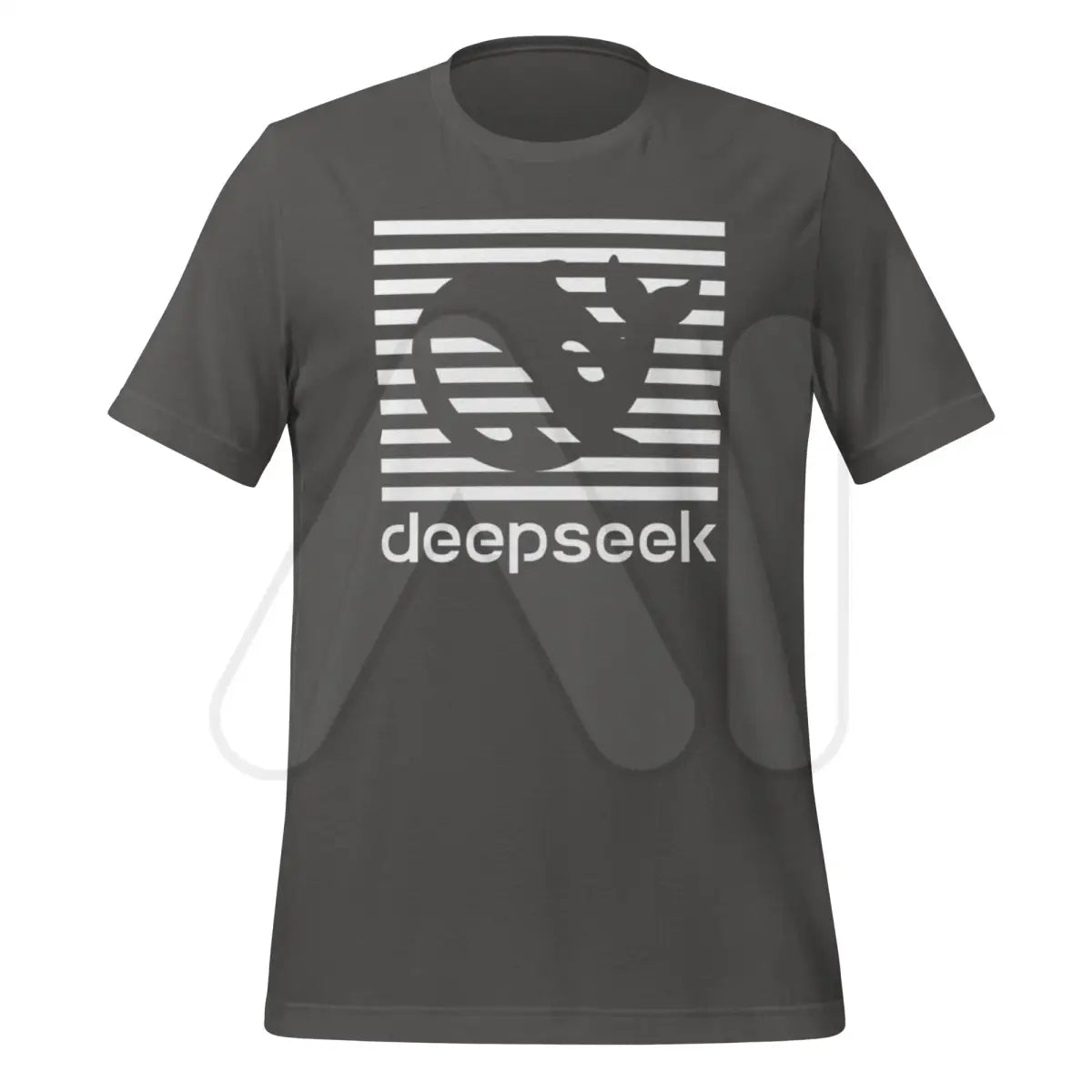 DeepSeek Stripes T-Shirt (unisex) - Asphalt / M