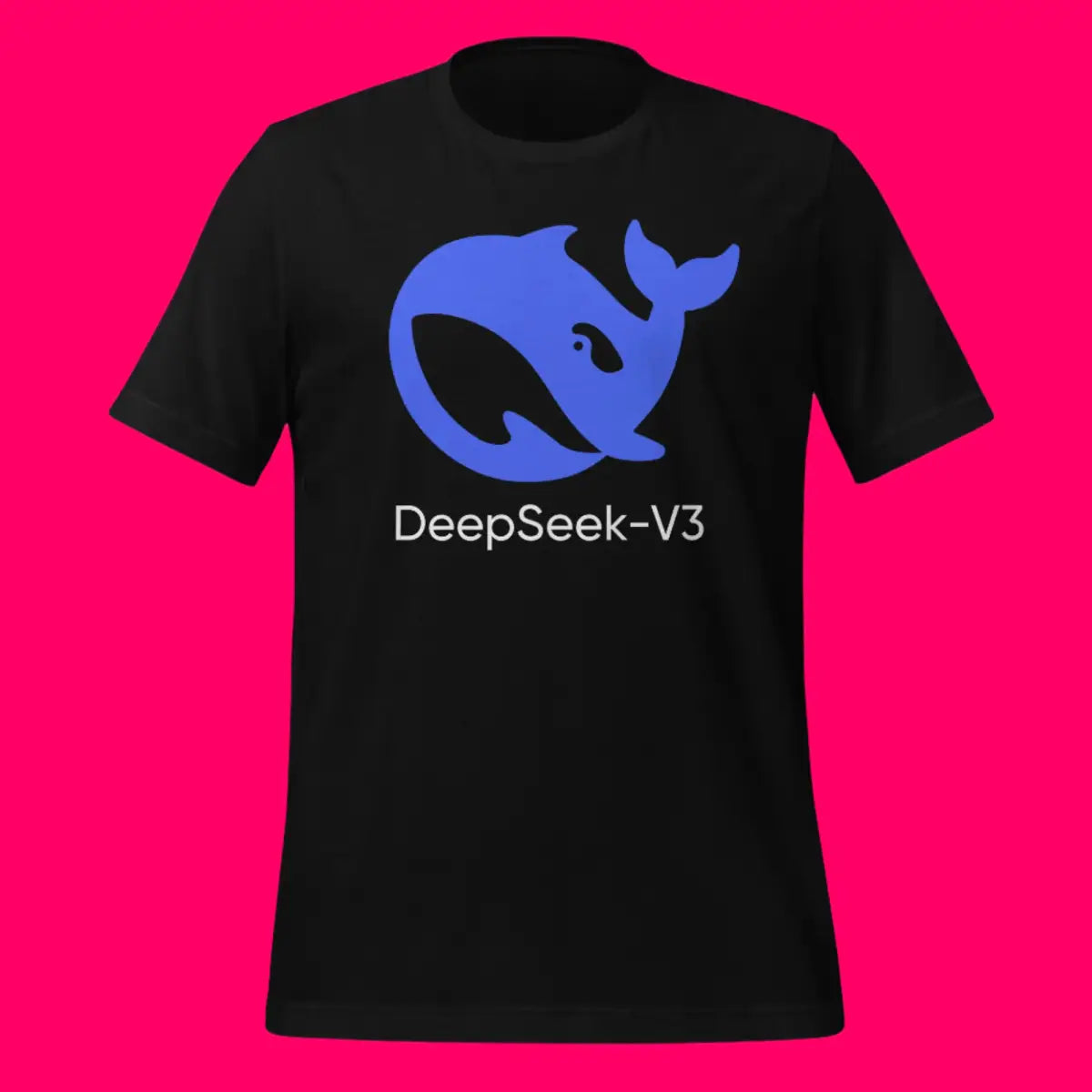 DeepSeek-V3 Icon T-Shirt (unisex)