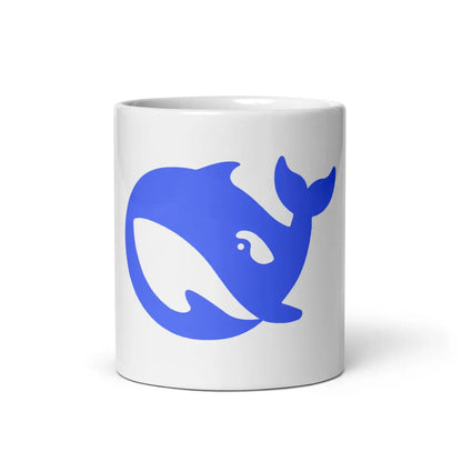 DeepSeek White Glossy Mug - 11 oz