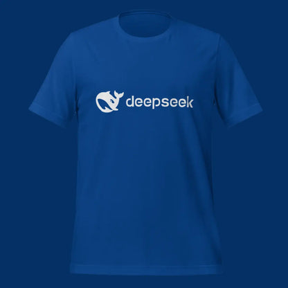 DeepSeek White Logo T-Shirt (unisex)