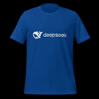 DeepSeek White Logo T-Shirt (unisex)