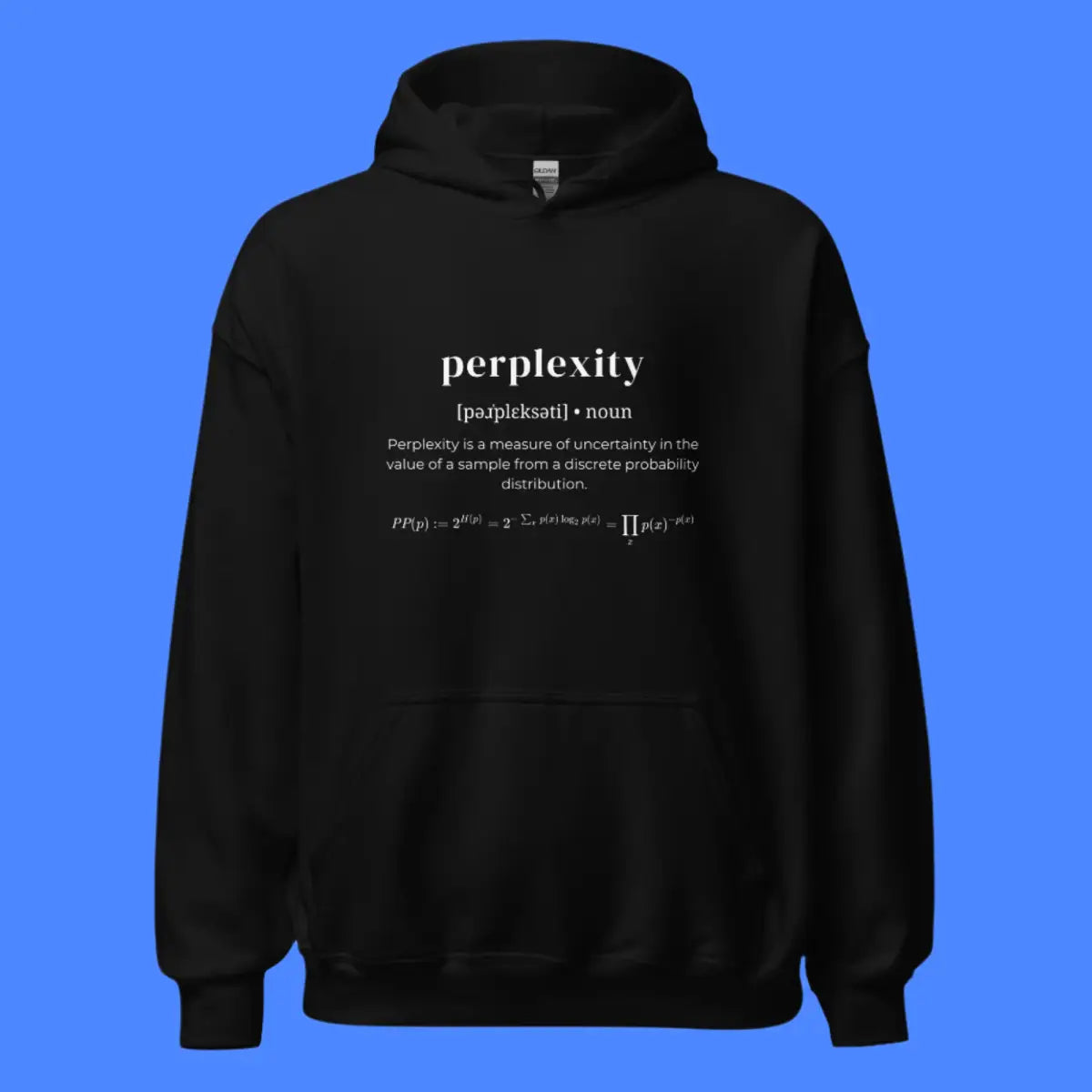 Definition of Perplexity Hoodie (unisex)