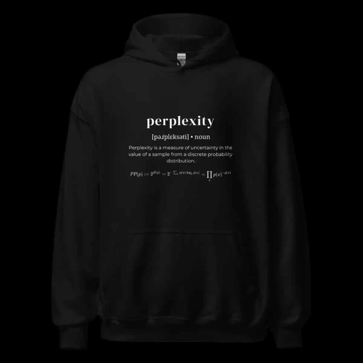 Definition of Perplexity Hoodie (unisex)