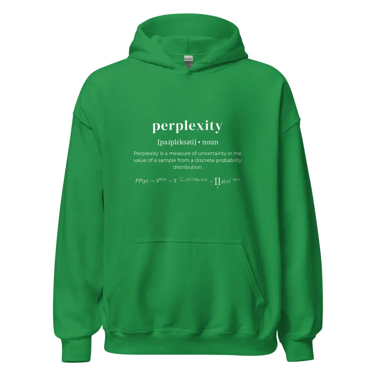 Definition of Perplexity Hoodie (unisex) - Irish Green / M