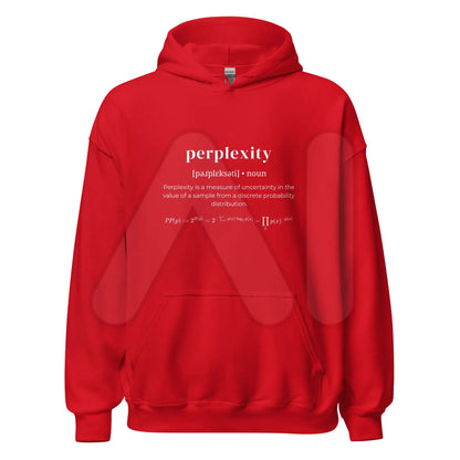 Definition of Perplexity Hoodie (unisex) - Red / M