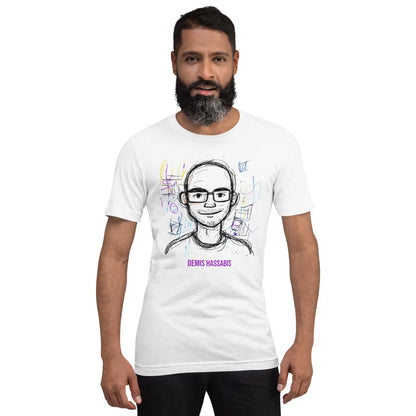 Demis Hassabis Sketch T-Shirt (unisex)