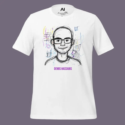 Demis Hassabis Sketch T-Shirt (unisex)