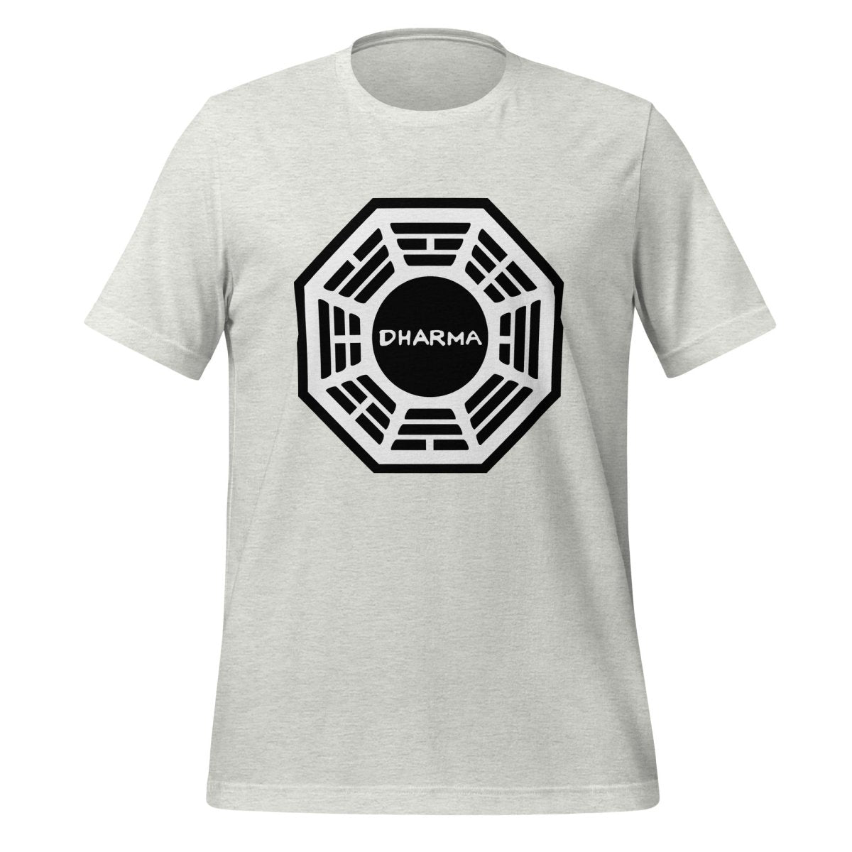 Dharma Initiative Logo T - Shirt (unisex) - Ash - AI Store