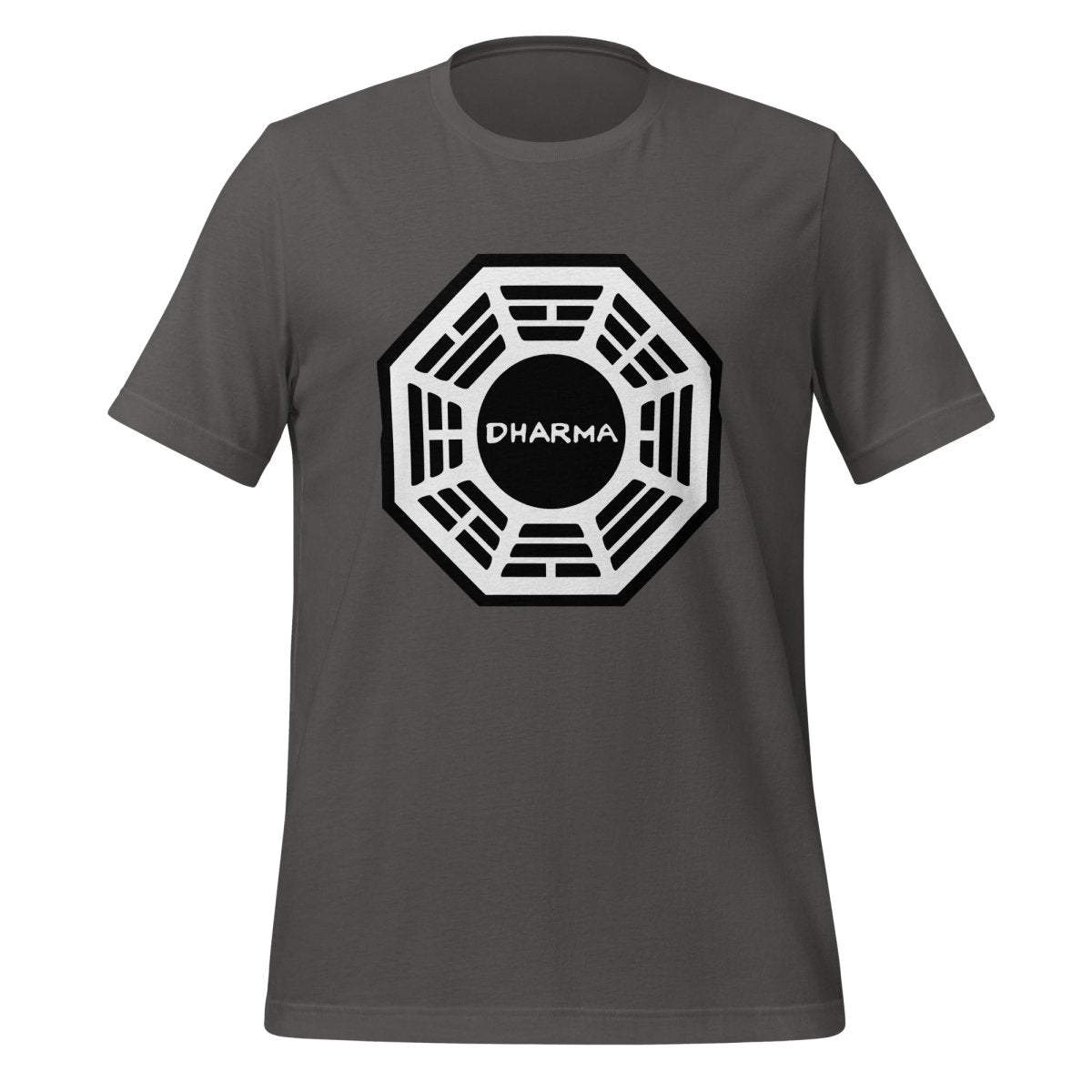 Dharma Initiative Logo T - Shirt (unisex) - Asphalt - AI Store