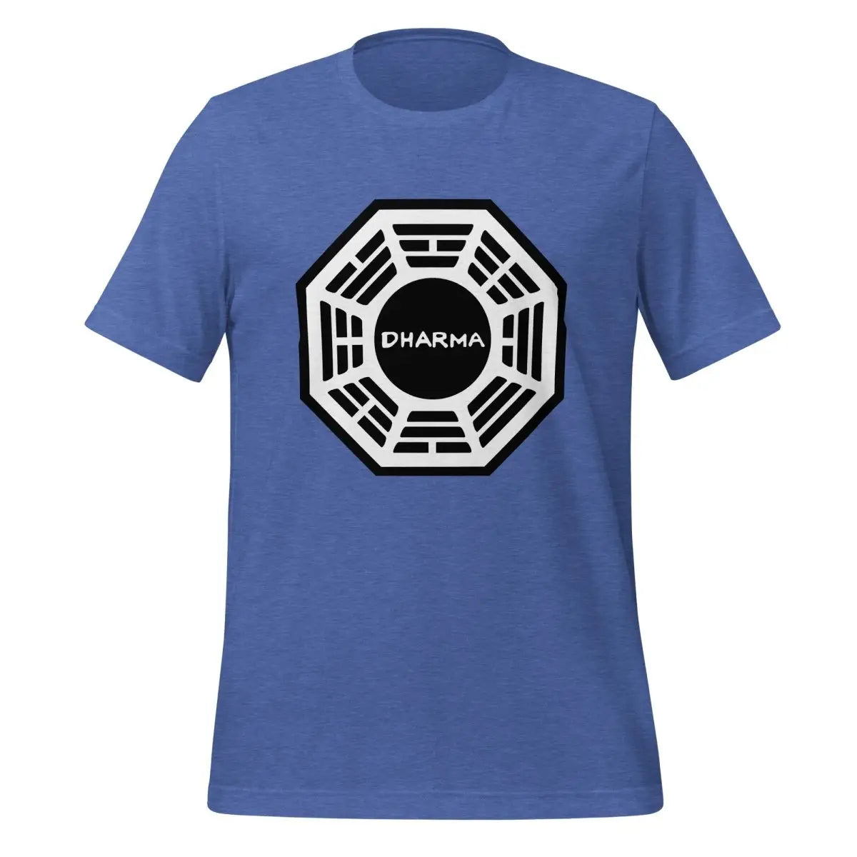 Dharma Initiative Logo T-Shirt (unisex) - Heather True Royal / M