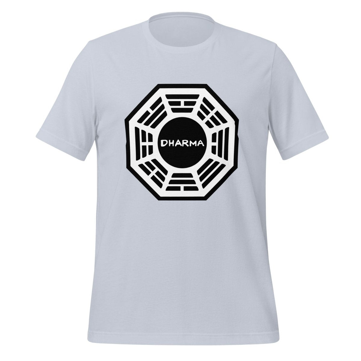 Dharma Initiative Logo T - Shirt (unisex) - Light Blue - AI Store