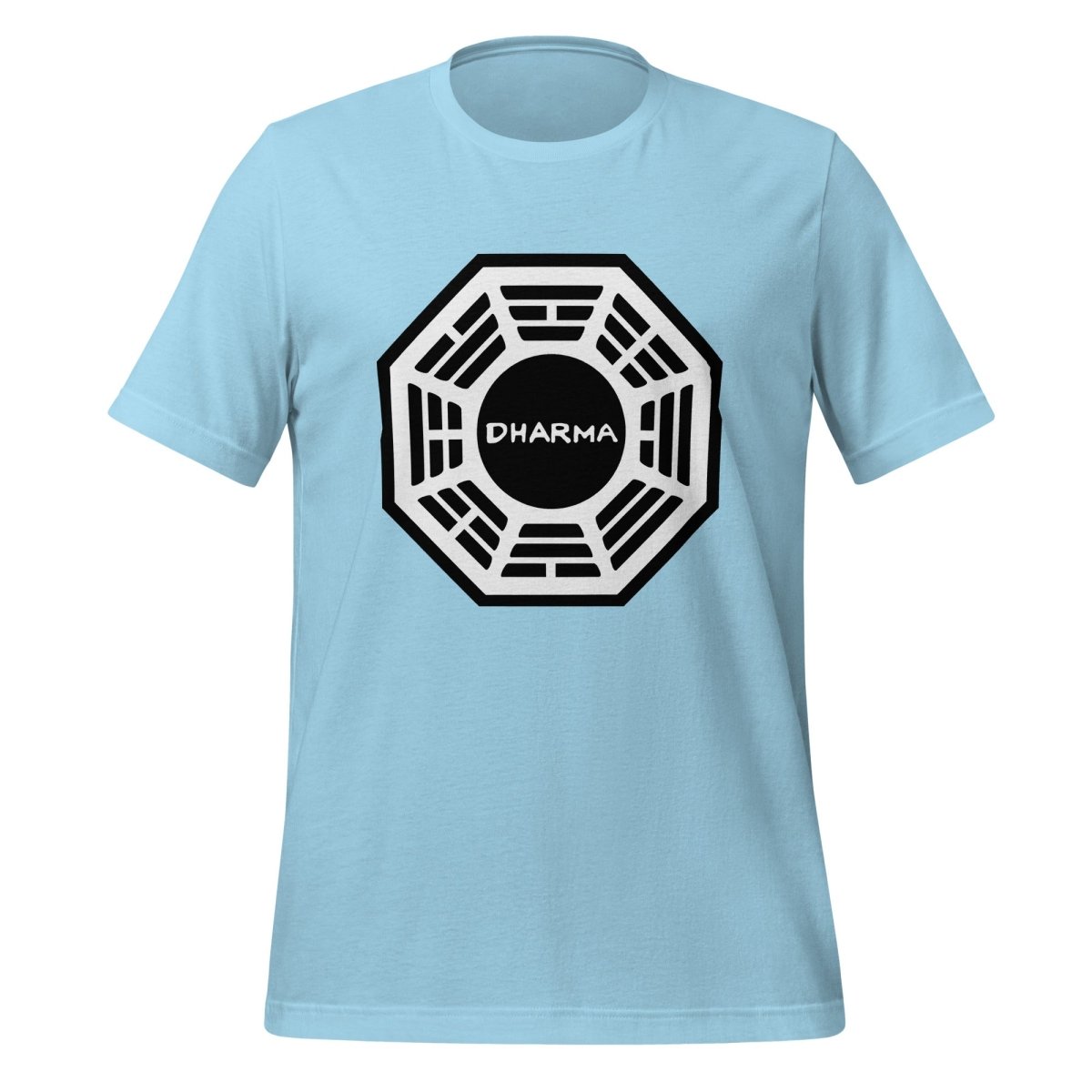 Dharma Initiative Logo T - Shirt (unisex) - Ocean Blue - AI Store