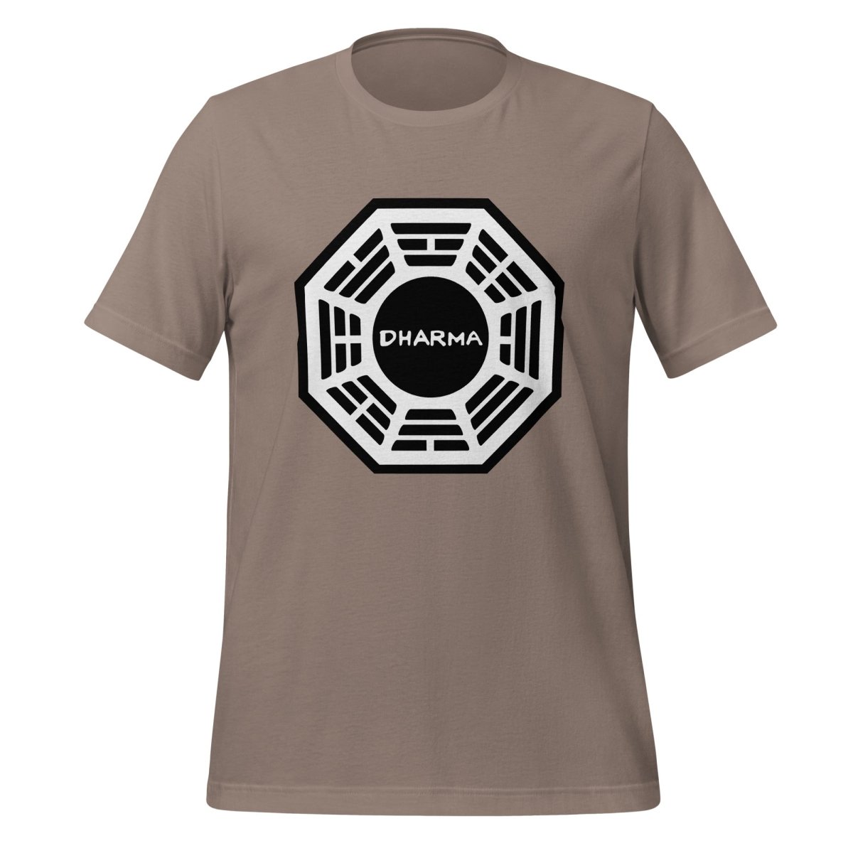 Dharma Initiative Logo T - Shirt (unisex) - Pebble - AI Store